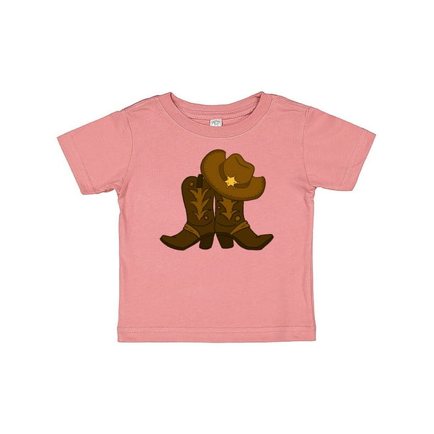 Inktastic Sheriff Hat with Boots Baby T-Shirt Inktastic Sheriff Hat with Boots Baby T-Shirt